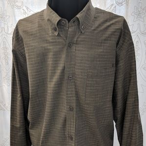 Men’s BetaBrand Charcoal-Plaid Oxnard Button-down
